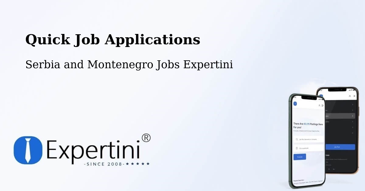 Quick Apply Feature – Renfrew - Serbia and Montenegro Jobs Expertini