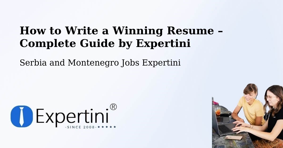 Resume Writing Guide for Job Seekers – Renfrew - Renfrew, Serbia and Montenegro Jobs Expertini